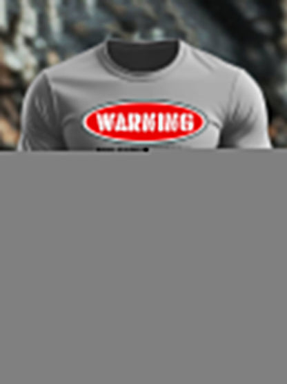 Men's British Veteran imitation cotton short-sleeved T-shirt