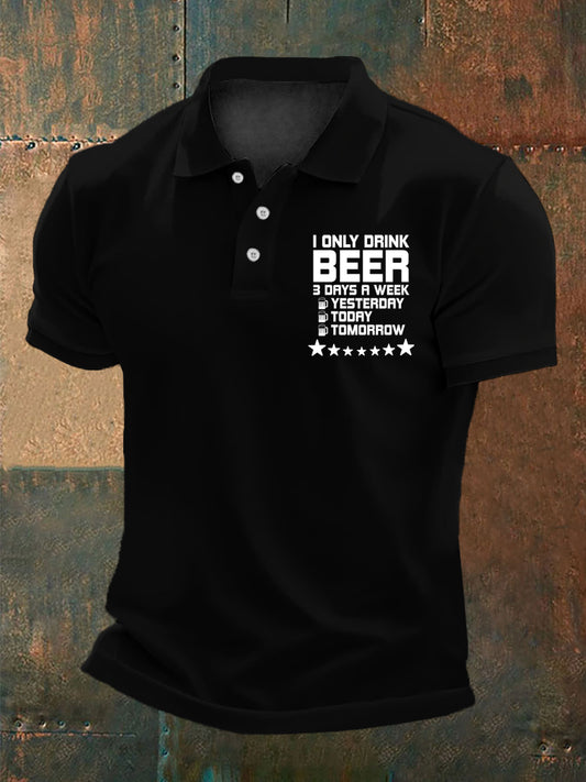 Men's Liquor short sleeve shirt