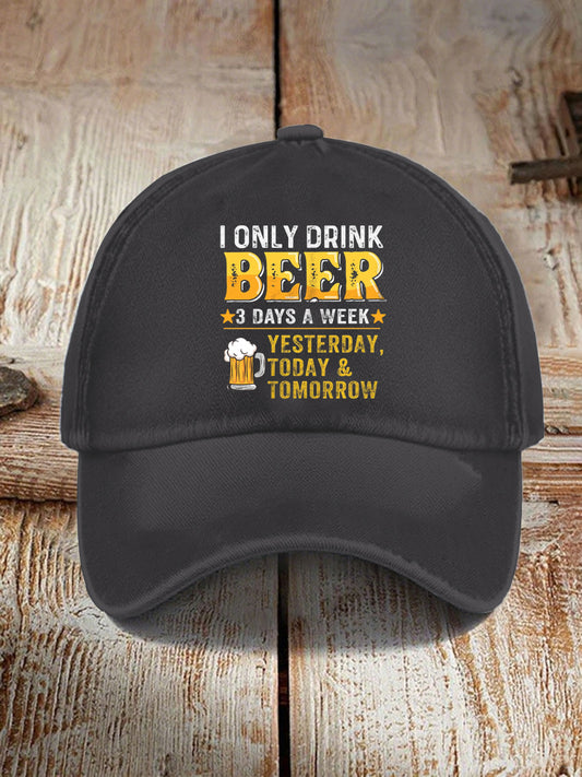 Unisex Liquor Print Hat
