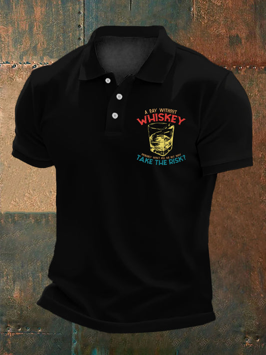 Men's Liquor short sleeve shirt