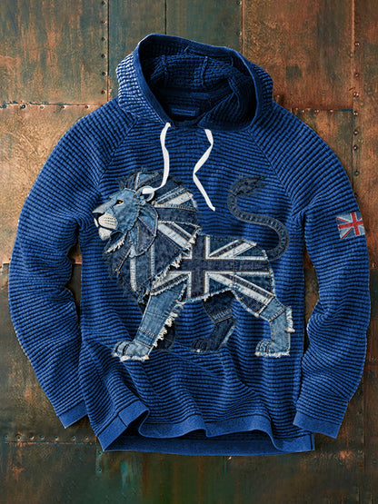 Men's Charlie Kirk Waffle Hoodie