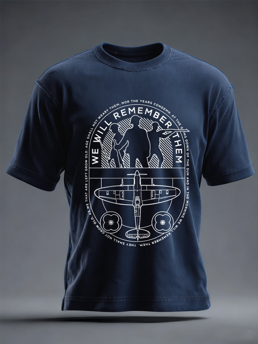 Men's We Will Remember Them Tee