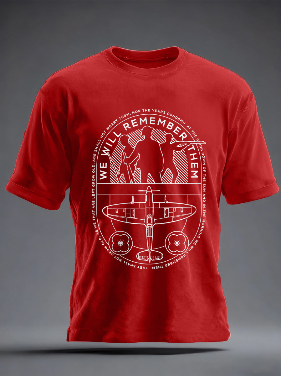 Men's We Will Remember Them Tee