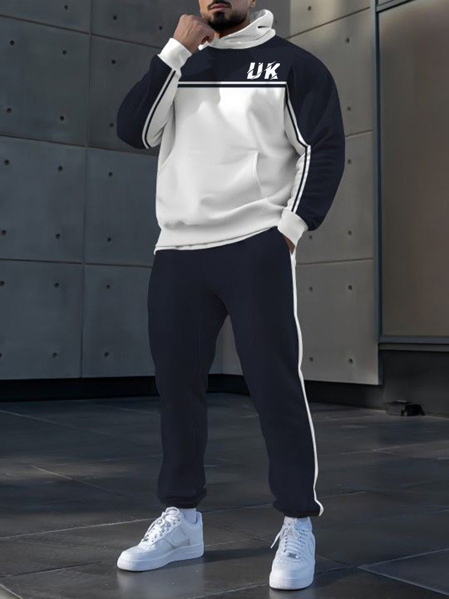 Men's Casual Hoodie And Pants Set