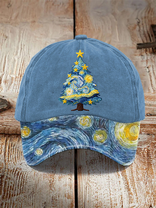 Christmas Tree Printed Casual Unisex Hat