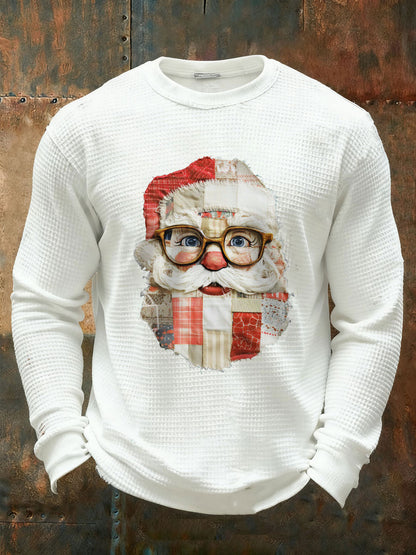 Men's Santa Claus Long-Sleeve T-Shirts