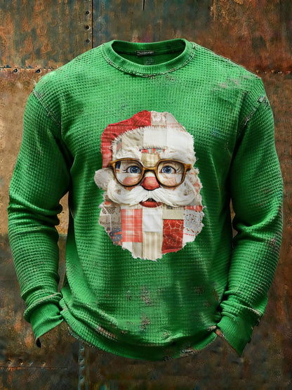 Men's Santa Claus Long-Sleeve T-Shirts