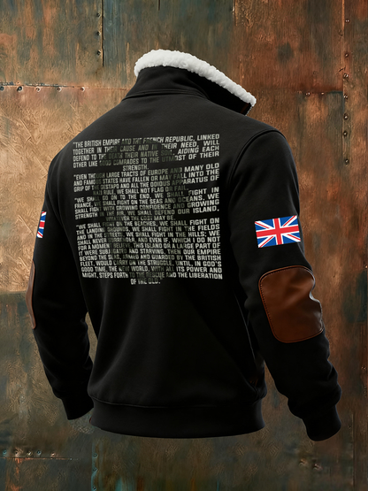 Men's Funny Churchill Printed Hoodie