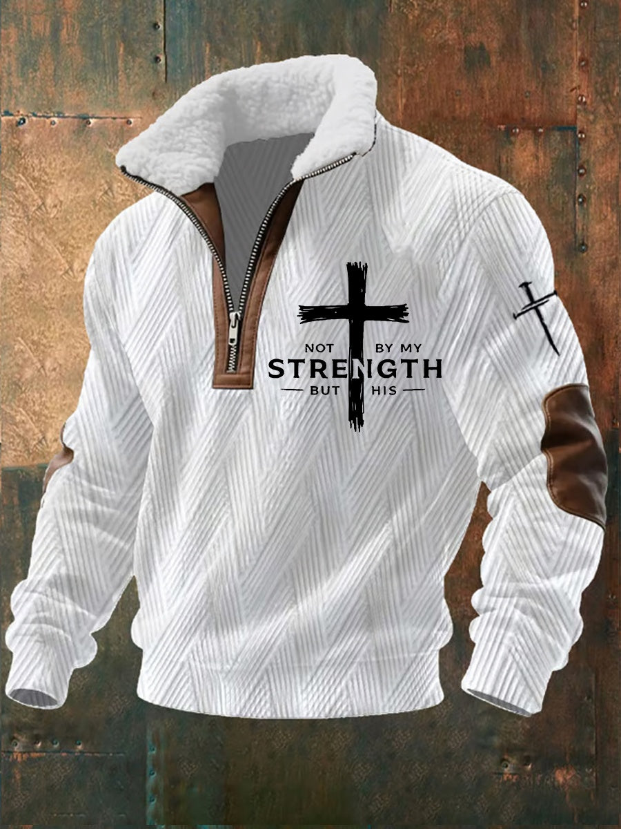 Men's Vintage Art Faith Casual Sweatshirt