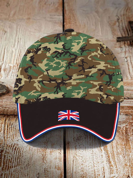 Unisex UK MTP Camouflage Remembrance Day Print Hat
