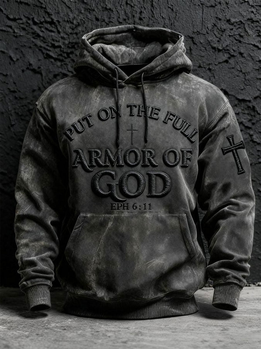 Men's Put On The Full Armor Of God Hoodie