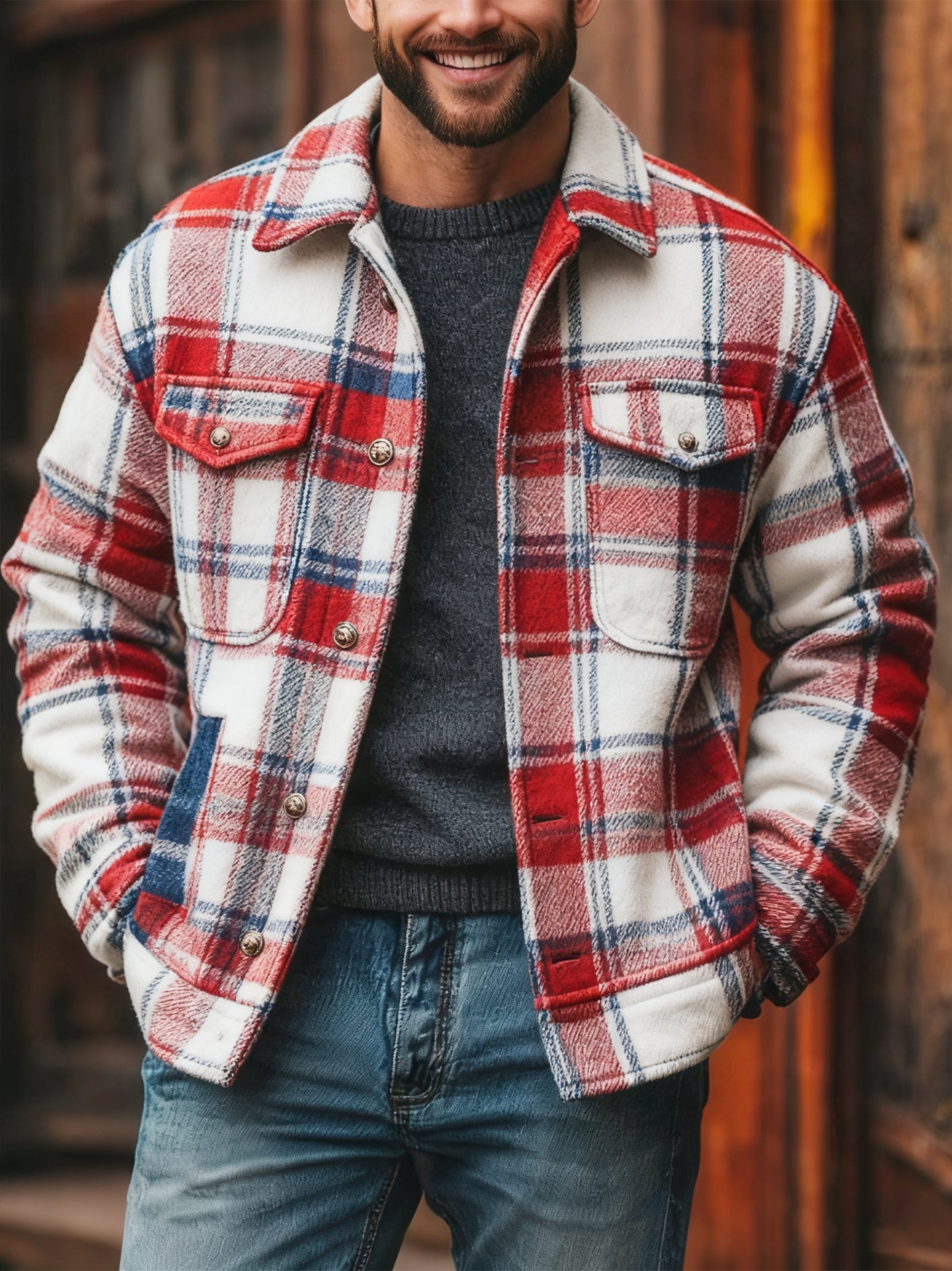 Men's British Style Casual Jacket