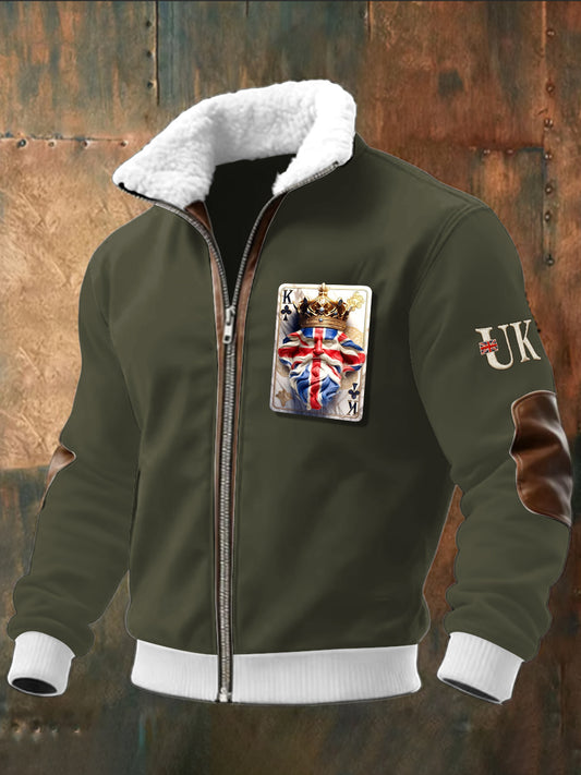 Men's British Poker King Casual Sweatshirt
