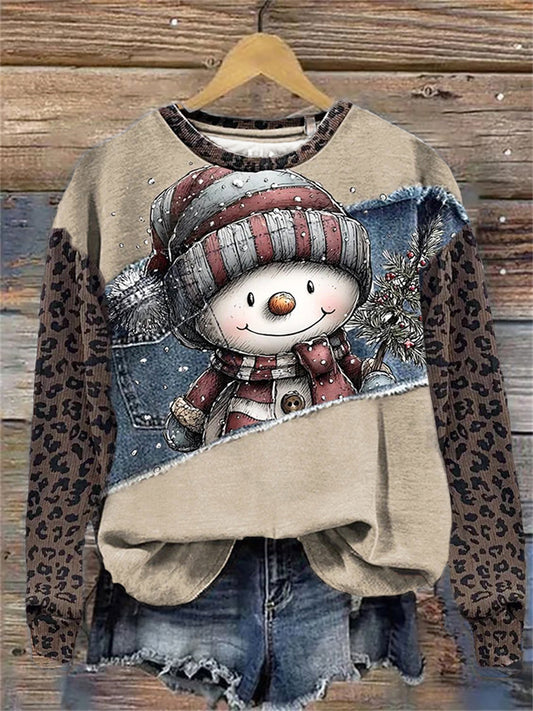 Women's Christmas Art Sweatshirt