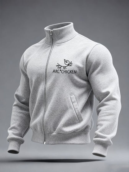 Men's Funny Arc'chicken Jacket