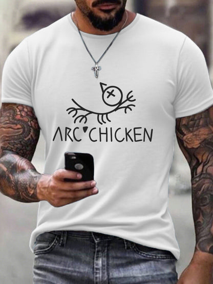 Men's Funny Arc'chicken T-Shirt