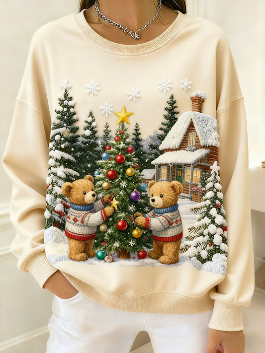 Women's Retro  Animal Art Print Comfortable Top