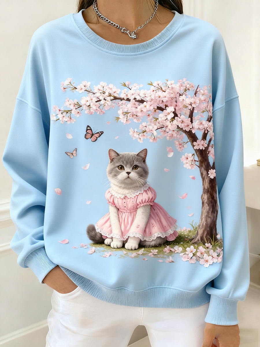 Women's Retro  Animal Art Print Comfortable Top