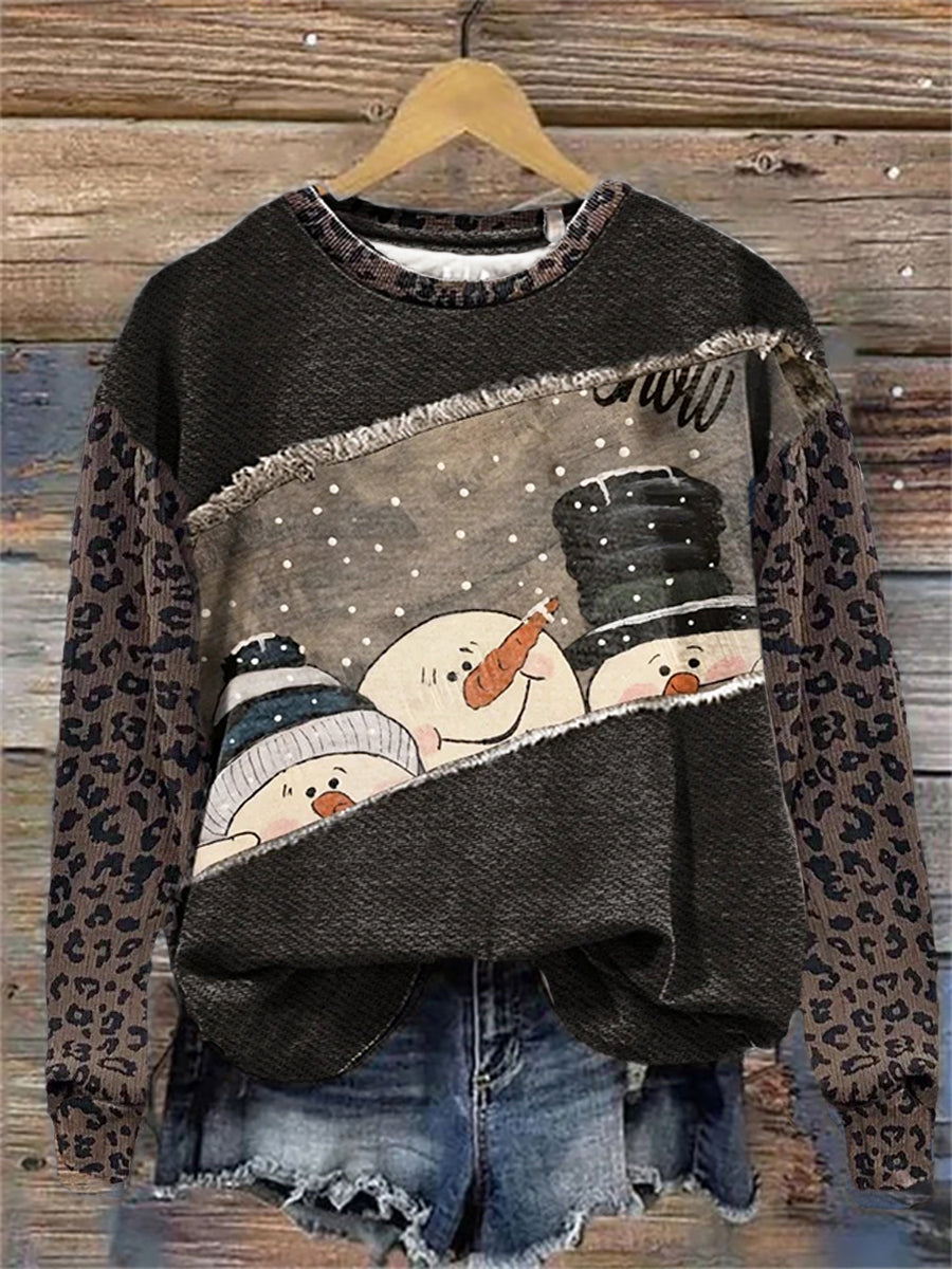Women's Christmas Art Sweatshirt