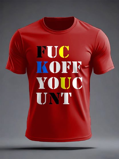 Men's Lemon Roses Music Lover Printed T-shirt