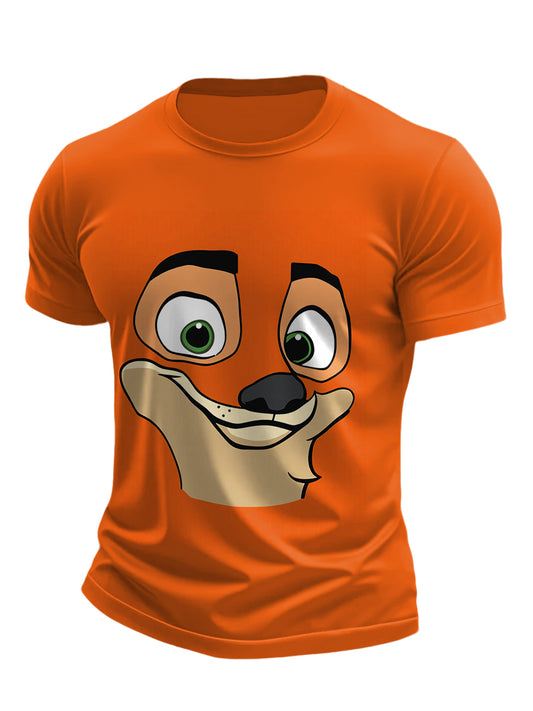 Men's Fox-Inspired T-Shirt
