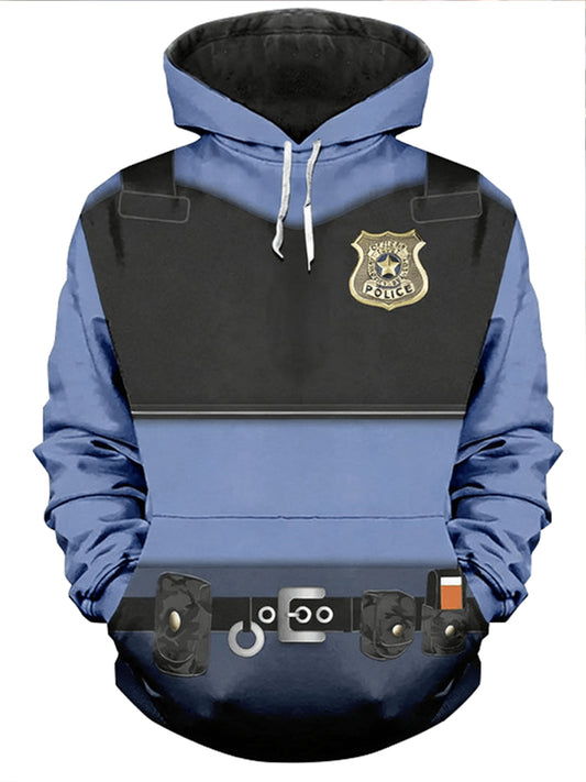 Women's Rabbit Police Officer Hoodie