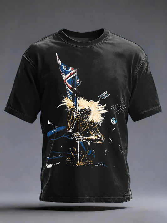 Men's Skull Printed T-shirt