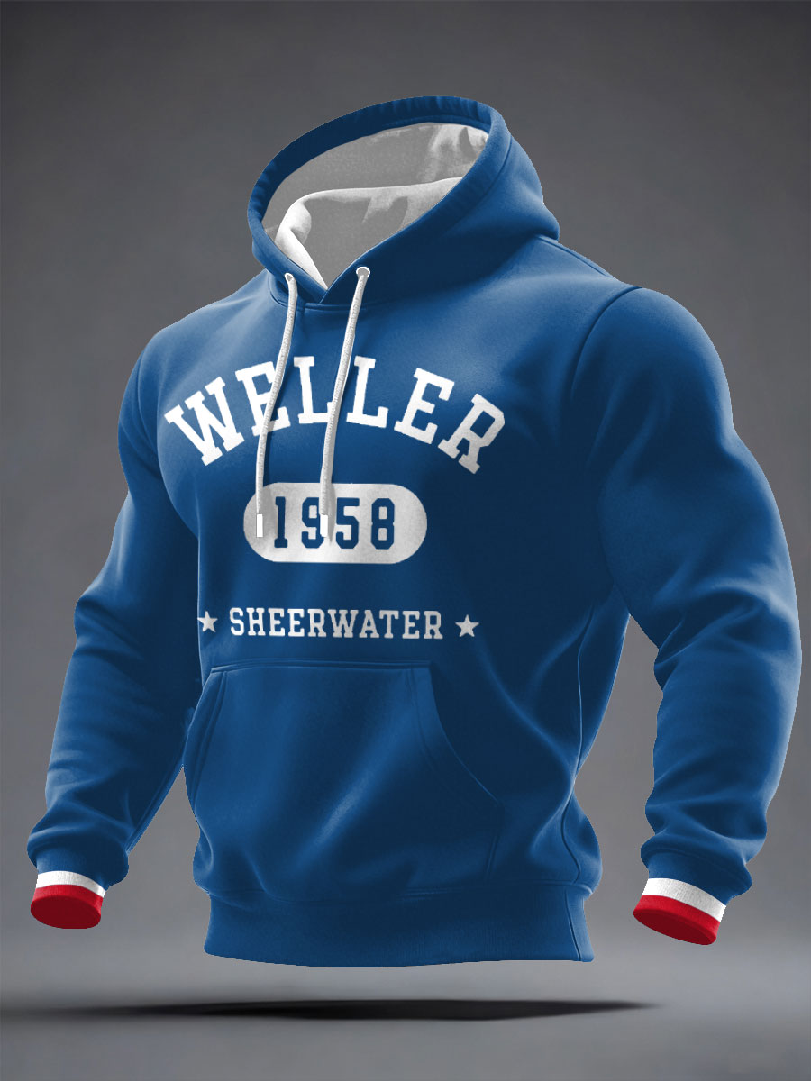 Men's Modfather UK Music Mods Lover Printed Hoodie