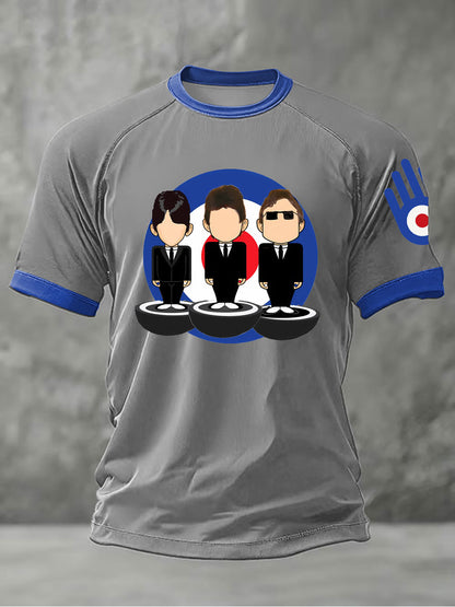 Men's Modfather UK Music Mods Lover short sleeve t-shirt