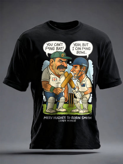 Unisex UK Cricket The Judge Legend Printed T-shirt