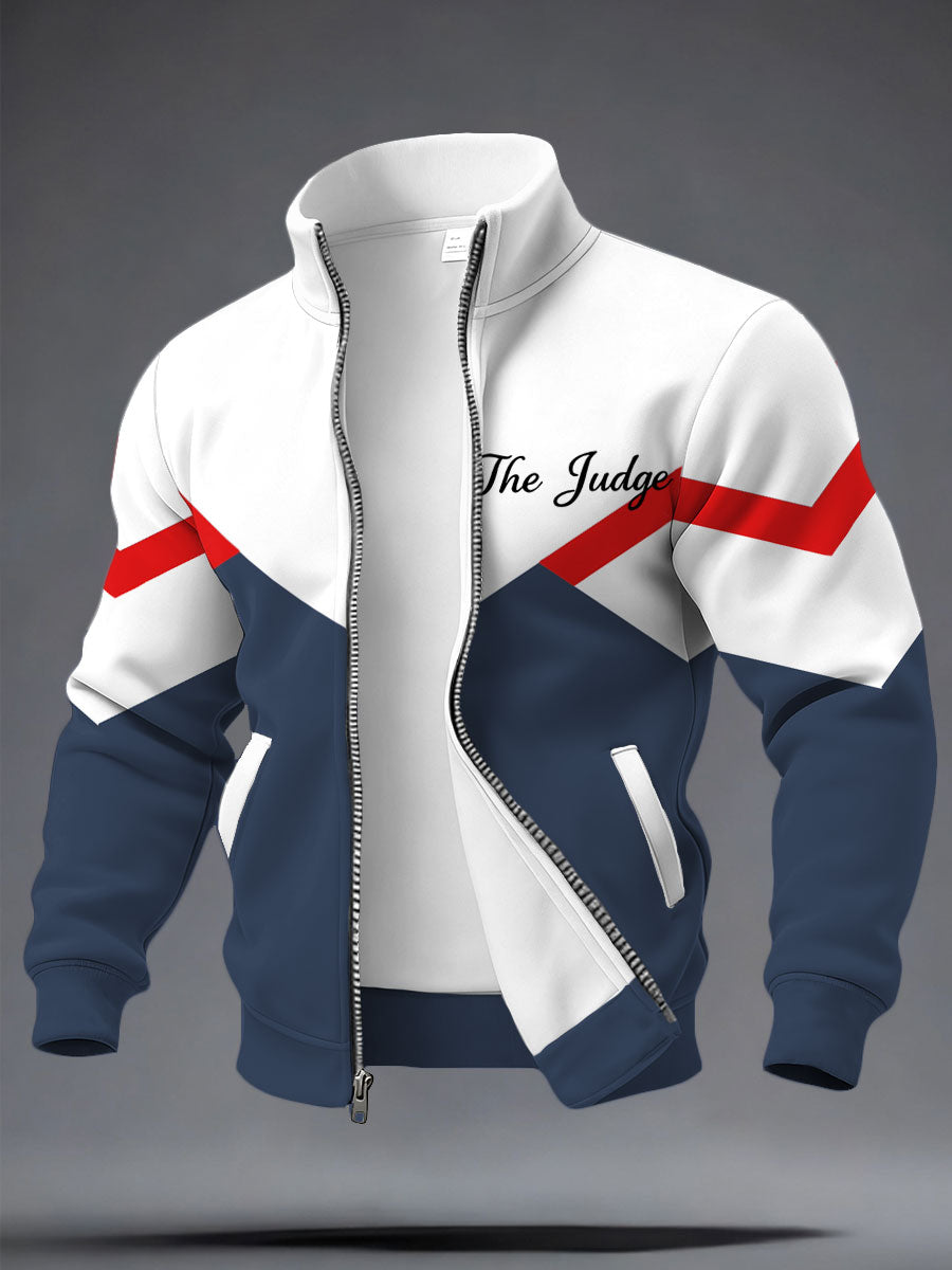 Men's UK Cricket The Judge Legend Printed Coat