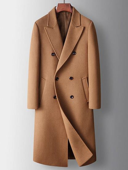Men's Casual Comfortable Outerwear Manteau long britannique Tommy