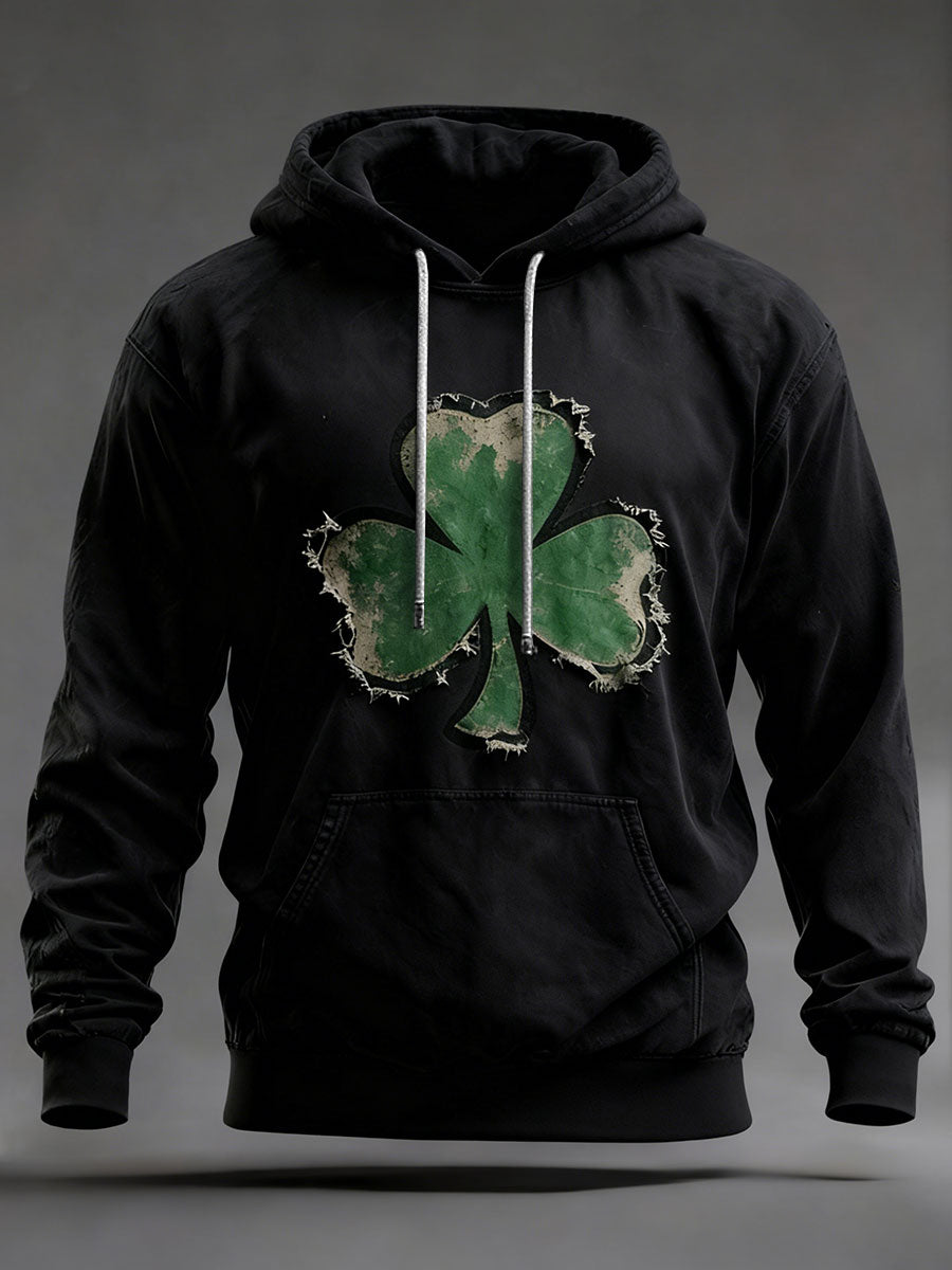 Men's St. Patrick's Day Print Casual Hoodie