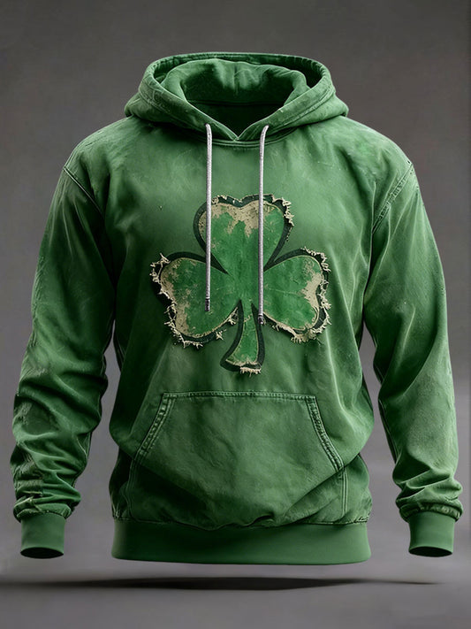 Men's St. Patrick's Day Print Casual Hoodie