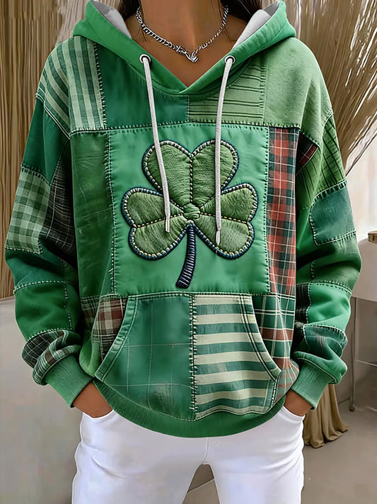 Women's St. Patrick's Day Printed hoodie