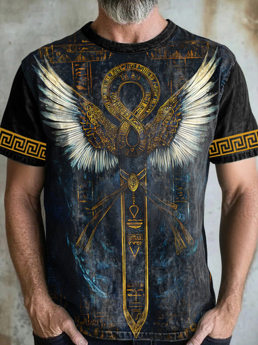 Men's Egyptian print T-shirts