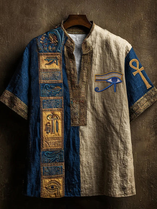 Men's Ancient Egyptian Print T-Shirt