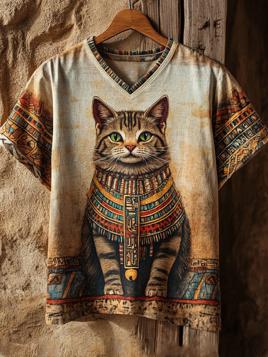 Women's Ancient Egyptian print T-shirt