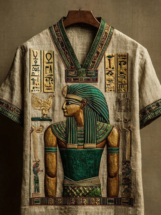 Men's Ancient Egyptian Print T-Shirt