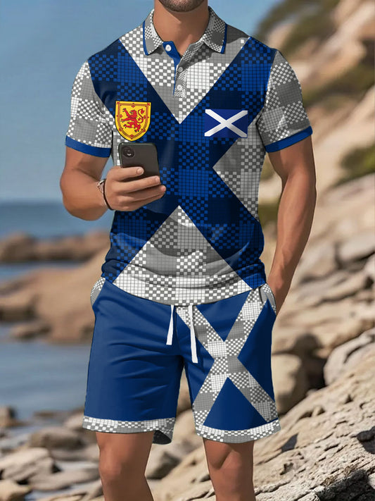 Men's Scotland Football Lover Printed Sets