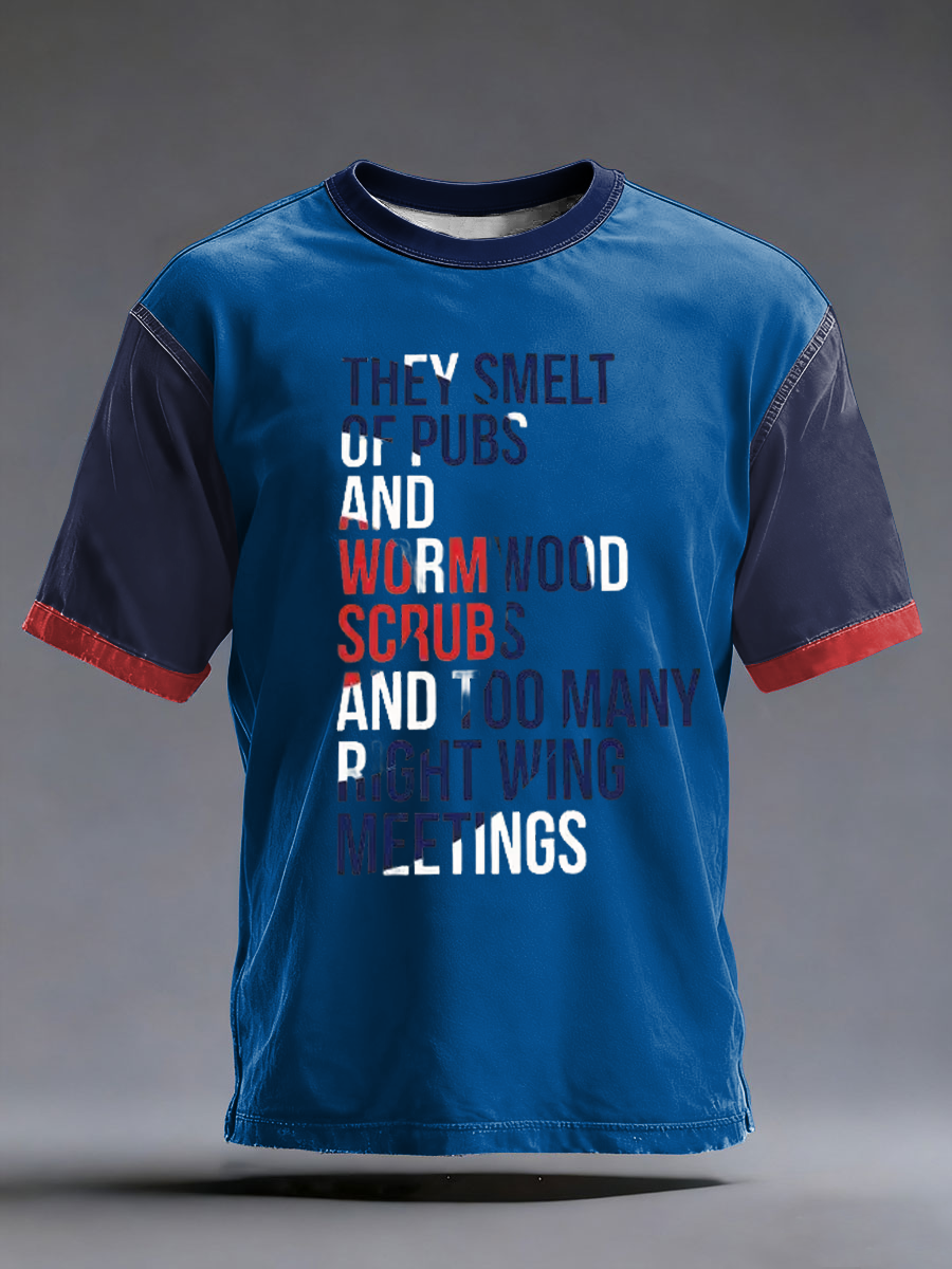 Men's Modfather UK Music Mods Lover short sleeves t-shirt