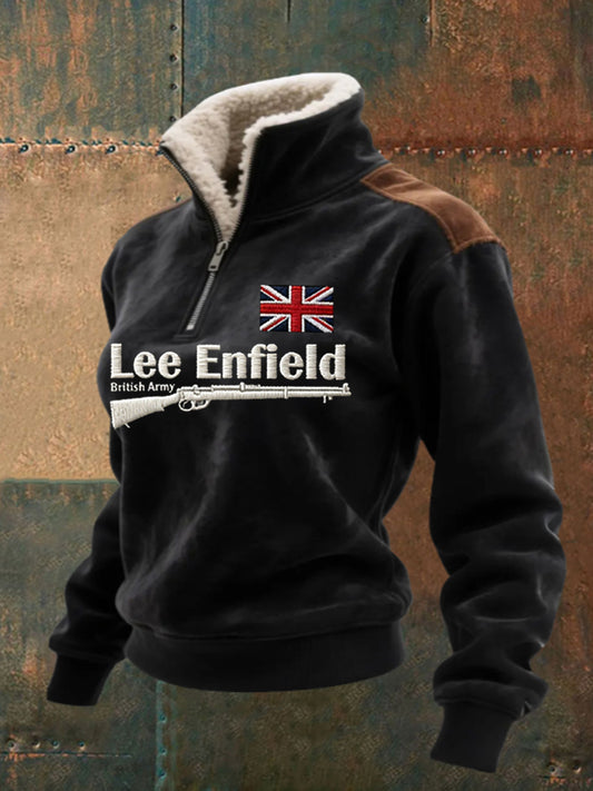 Women's Lee–Enfield Fur Collar Top