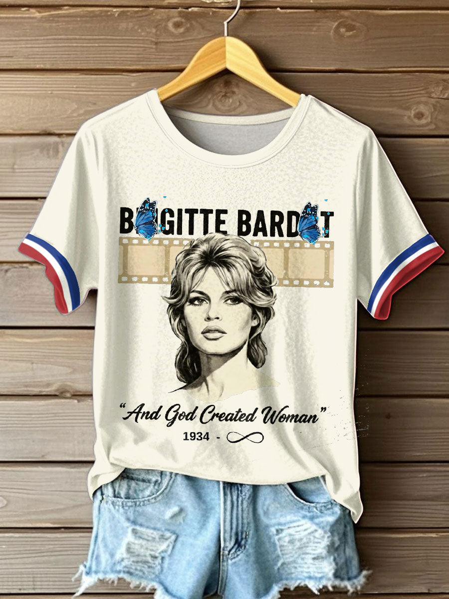 Women's BB Sexy Forever Art Printed T-shirt
