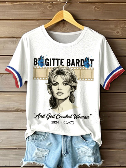 Women's BB Sexy Forever Art Printed T-shirt