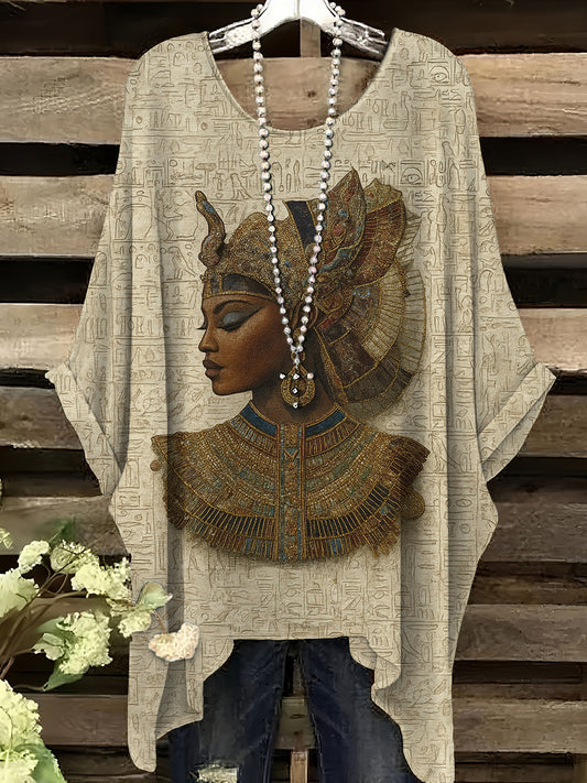 Women's clothing ancient Egyptian civilization loose jumper