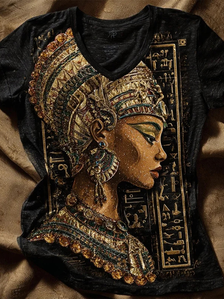 Women's Ancient Egyptian Civilization Printed T-Shirt
