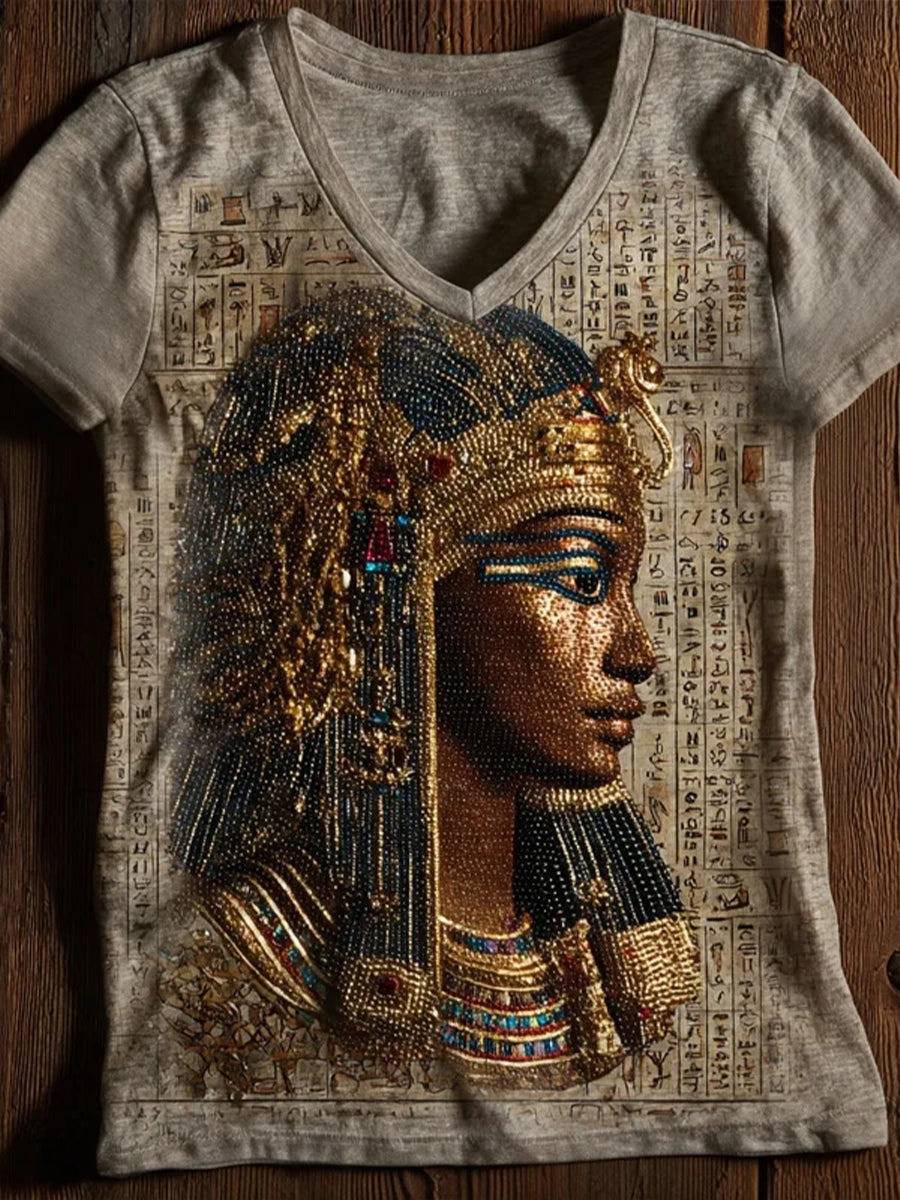 Women's Ancient Egyptian Civilization Printed T-Shirt