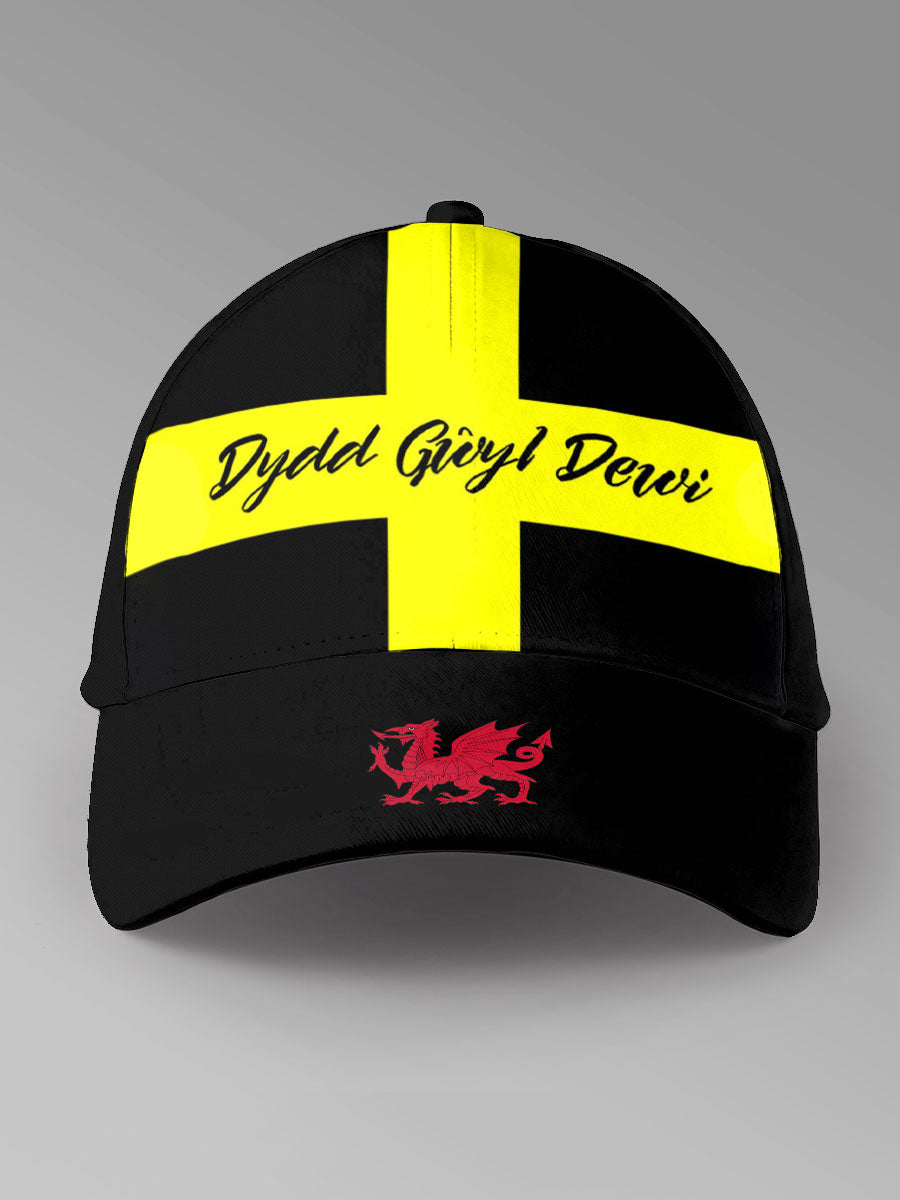 Unisex St David's Day Wales Proud Printed Hat