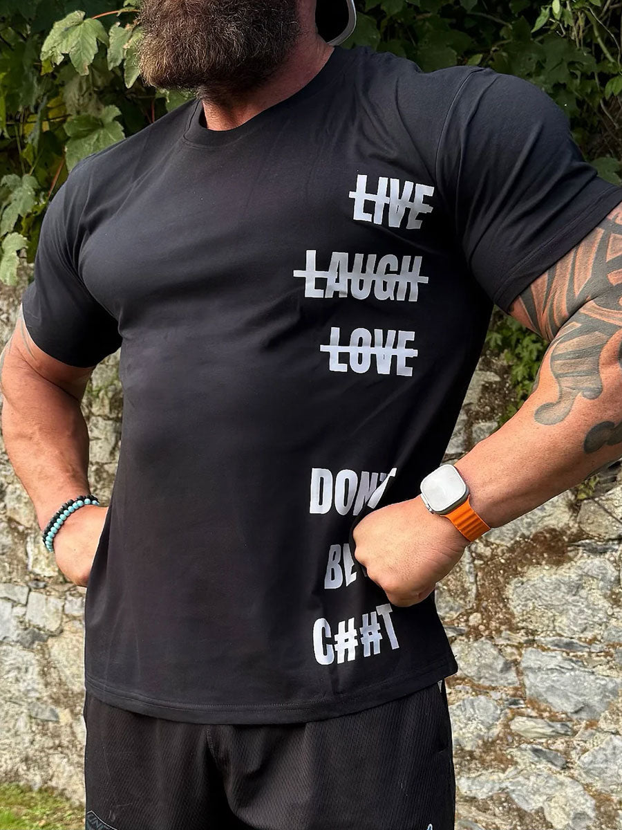 Men's Limerick Lion Ireland's Strongest Man DBAC Printed T-shirt