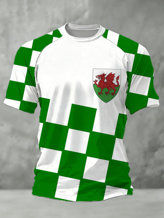 Men's Welsh-Style Printed T-Shirt